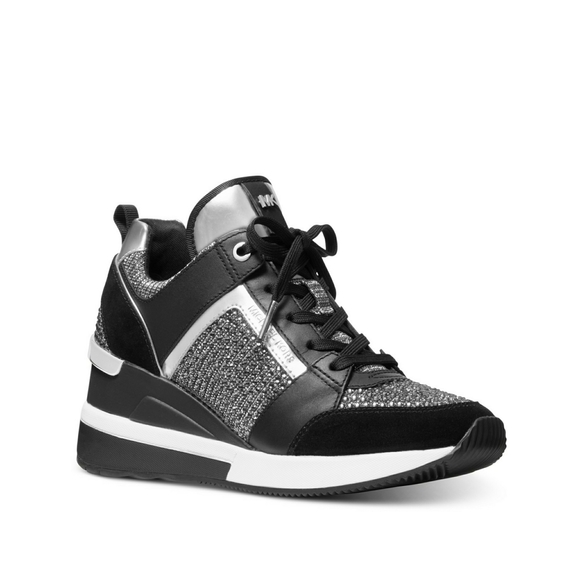 Michael Kors Shoes - 🆕 MICHAEL KORS Georgie Wedge Trainer Sneakers 8.5